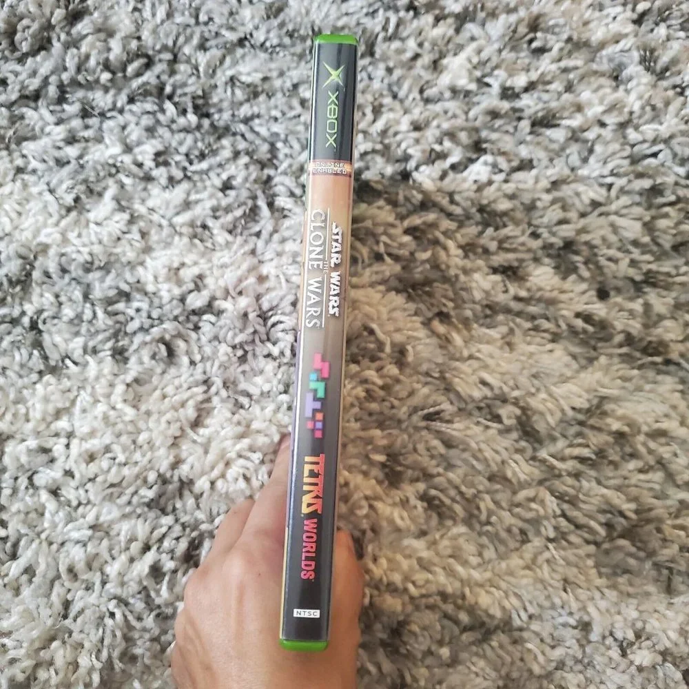 Star Wars: The Clone Wars / Tetris Worlds - 2-in-1 Original Xbox -100% Complete